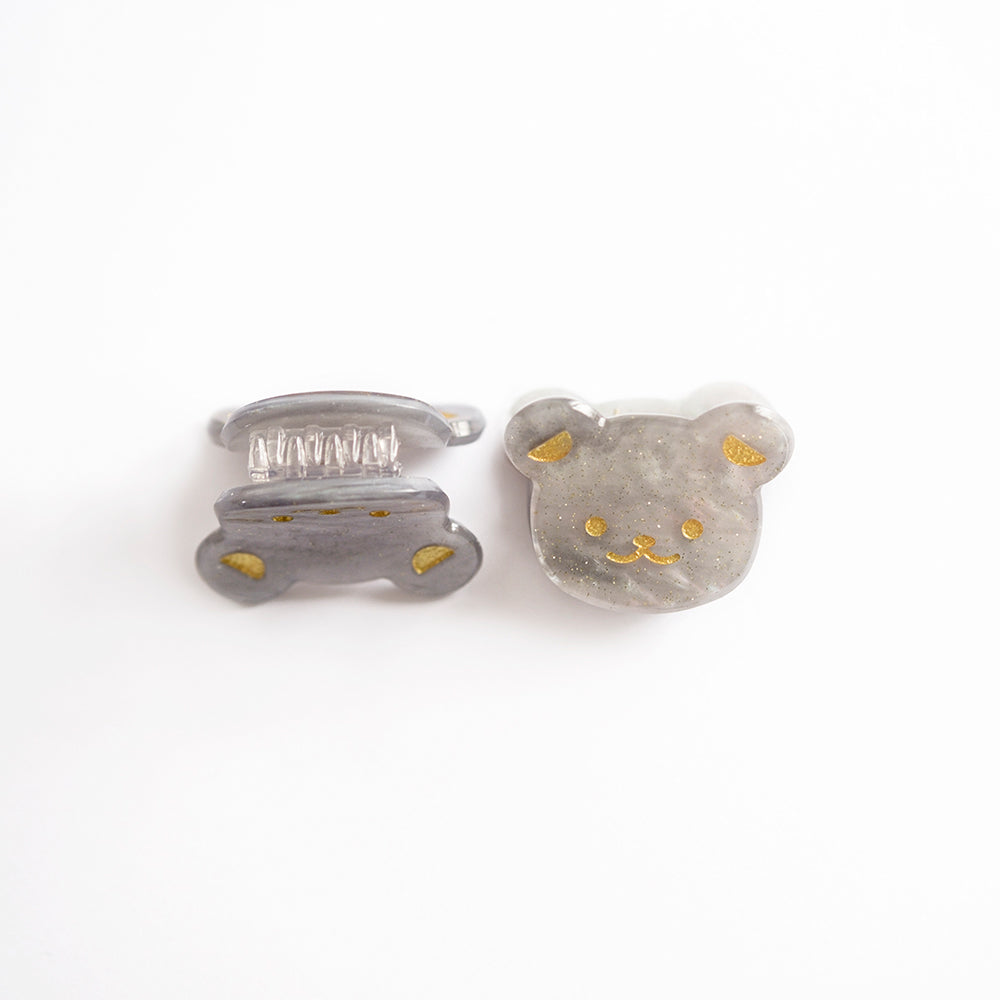 Mini Bear Kemik Toka Gri