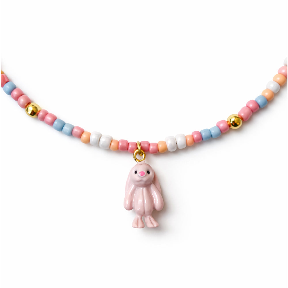 Jelly Rabbit Kolye - Pembe